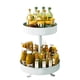 thumbnail image 1 of Estante de almacenamiento de cocina, estante para condimentos, caja de almacenamiento de productos para el hogar, estante de almacenamiento de piso multifuncional giratorio de 360 grados, 1 of 5