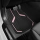 thumbnail image 4 of Alfombras universales de coche con purpurina rosa 4pcs, 4 of 4