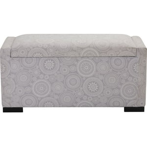 Máxima Design - Banqueta Con Baúl Leyzy Mandala Estampado 40X55X105 Cm