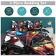 thumbnail image 4 of Spidean Bedding Se for Kids Men Women Twin Size3s Comforter Cover And Pillowcases-, 4 of 5