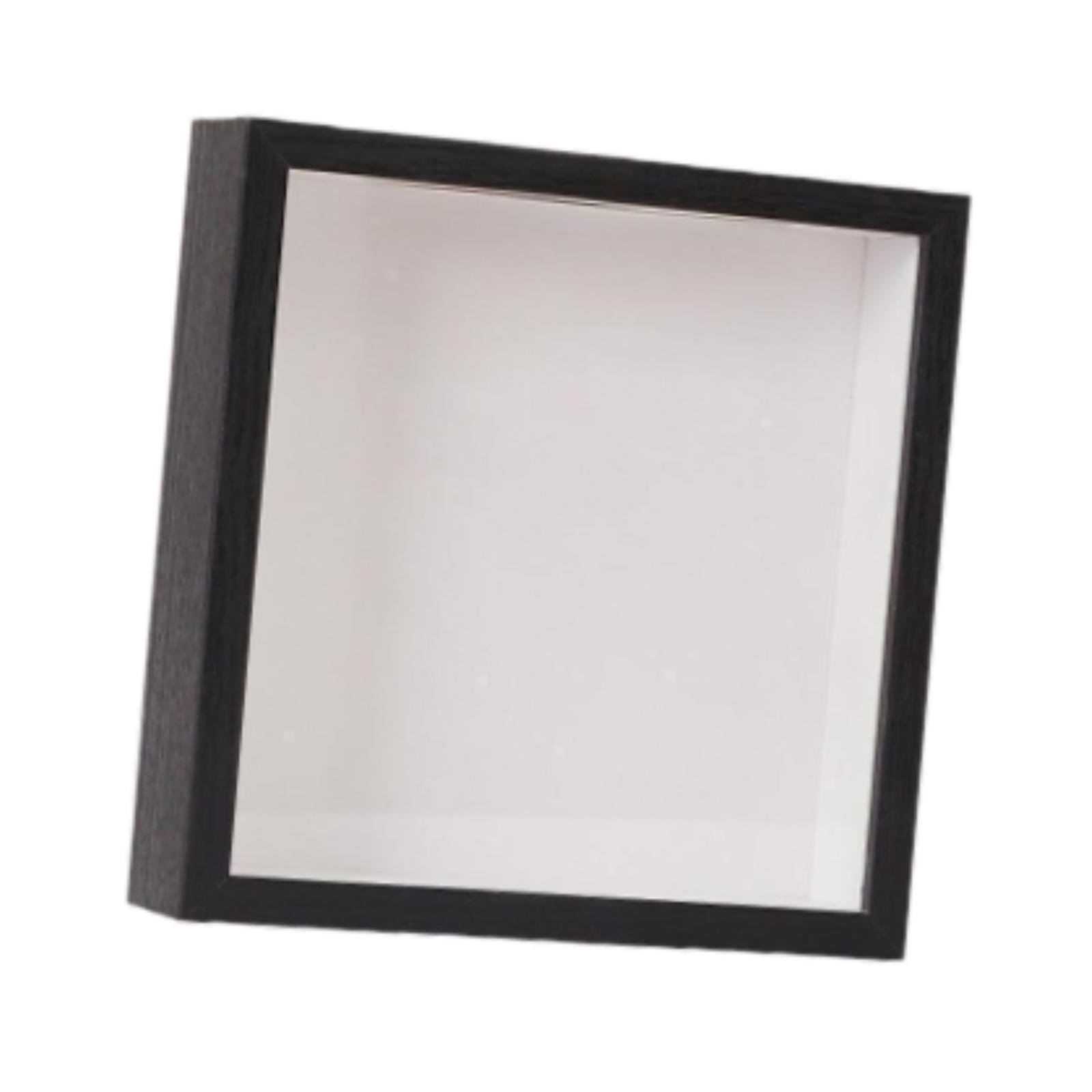 Bothyi - Caja De Sombras Para Archivo De Aventuras De Viaje Con Ranura En La Parte Superior Para Recuerdos, Boleto De Bricolaje, 20 Cm X 20 Cm X 4,5 Cm