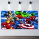 thumbnail image 2 of Fondo Temático de Superhéroes Marvel Desmarcar 150x90cm, 2 of 6