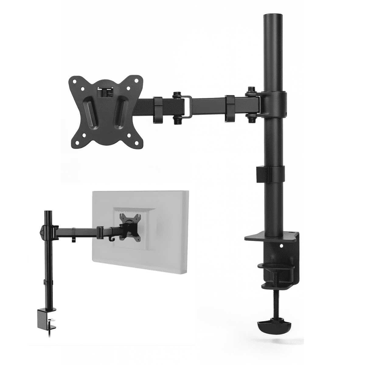 Genérico - Soporte Para Monitor Tv Televisor Brazo Ajustable 13 A 27