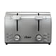 thumbnail image 1 of Tostadora Oster de acero inoxidable para 4 rebanadas, 7 niveles de dorado, 1 of 6
