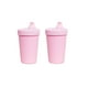 thumbnail image 1 of Set 2 vasos Antiderrame Rosado pastel, 1 of 3