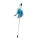 thumbnail image 5 of Juguete De Plumas Para Gatos, Juguete De Entrenamiento Portátil, Palo De Teaser Para Gatos, Interior, Azul, 5 of 5
