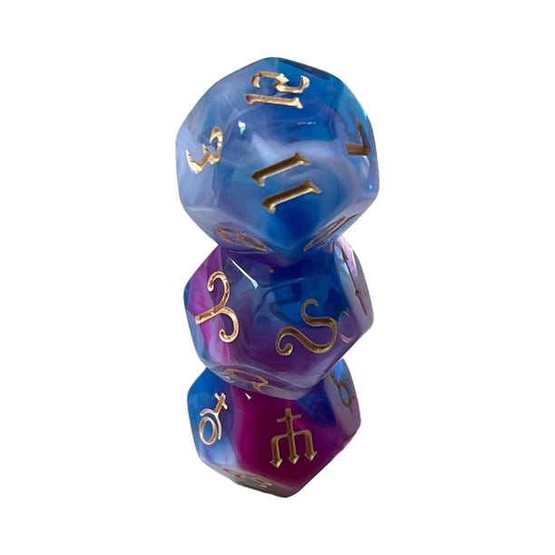 3 dados de 12 caras, cartas de tarot astrológico, dados de constelaciones multifacéticas, juguetes de ocio y entretenimiento para juegos de mesa de fiesta. | Bodega Aurrera en línea 3 dados de 12 caras, cartas de tarot astrológico, dados de constelaciones multifacéticas, juguetes de ocio y entretenimiento para juegos de mesa de fiesta. | Bodega Aurrera en línea