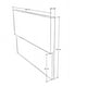 thumbnail image 2 of Respaldo Capitone Premium Super King Felpa Beige, 2 of 2