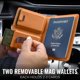 thumbnail image 2 of Cartera Kings Loot RFID de cuero con soporte para AirTag – Honeywood, 2 of 9