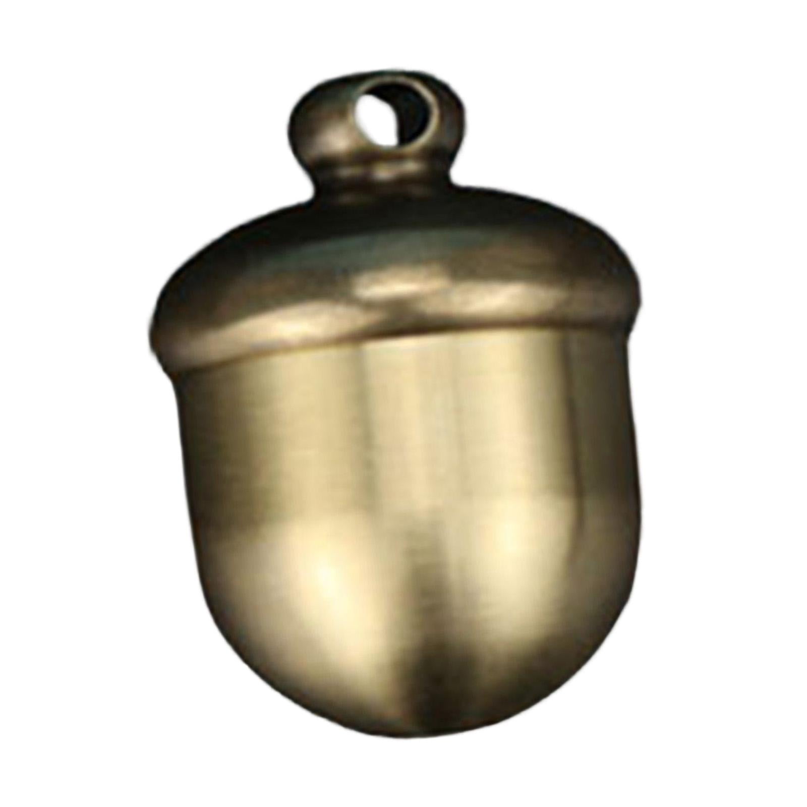Ioensy - Pastillero Minismall Cobre Sellado Tarro Bellota Para Mochilero Viajar Senderismo L