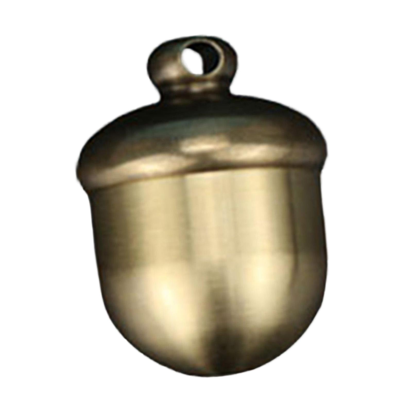 Ioensy - Pastillero Minismall Cobre Sellado Tarro Bellota Para Mochilero Viajar Senderismo L