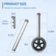 thumbnail image 4 of Walker Wheel Zantle Universal De 5 Pulgadas Para Caminantes 1 Par Gris, 4 of 7