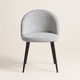 thumbnail image 2 of Silla Berna Velvet Base Negra, 2 of 2