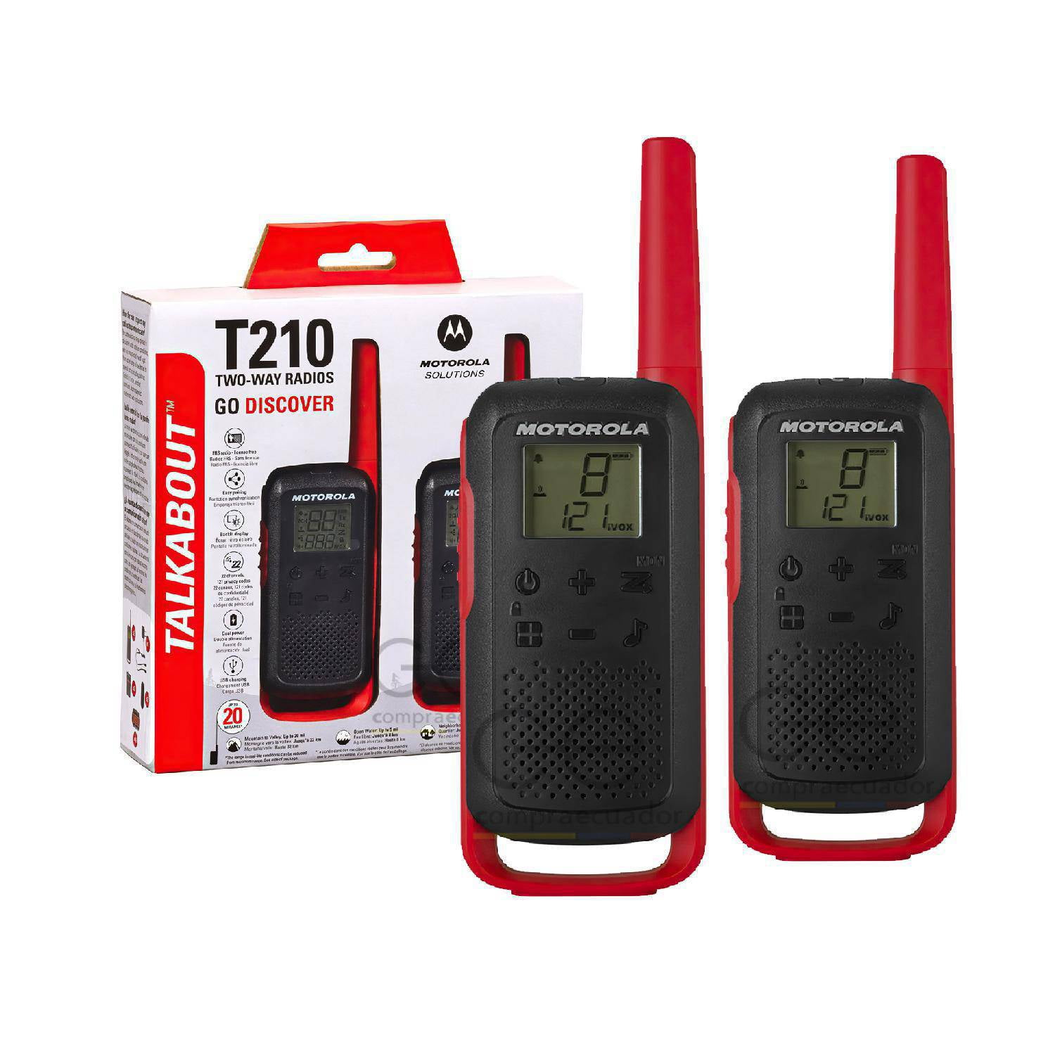 T210 Radio Motorola Walkie-talkies Talkabout T210 | Lider