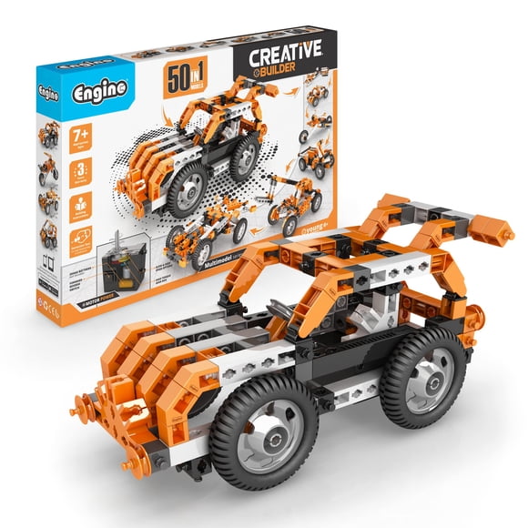 Vehículos de Juguete Engino Creative Builder Set Motorizado 50 en 1