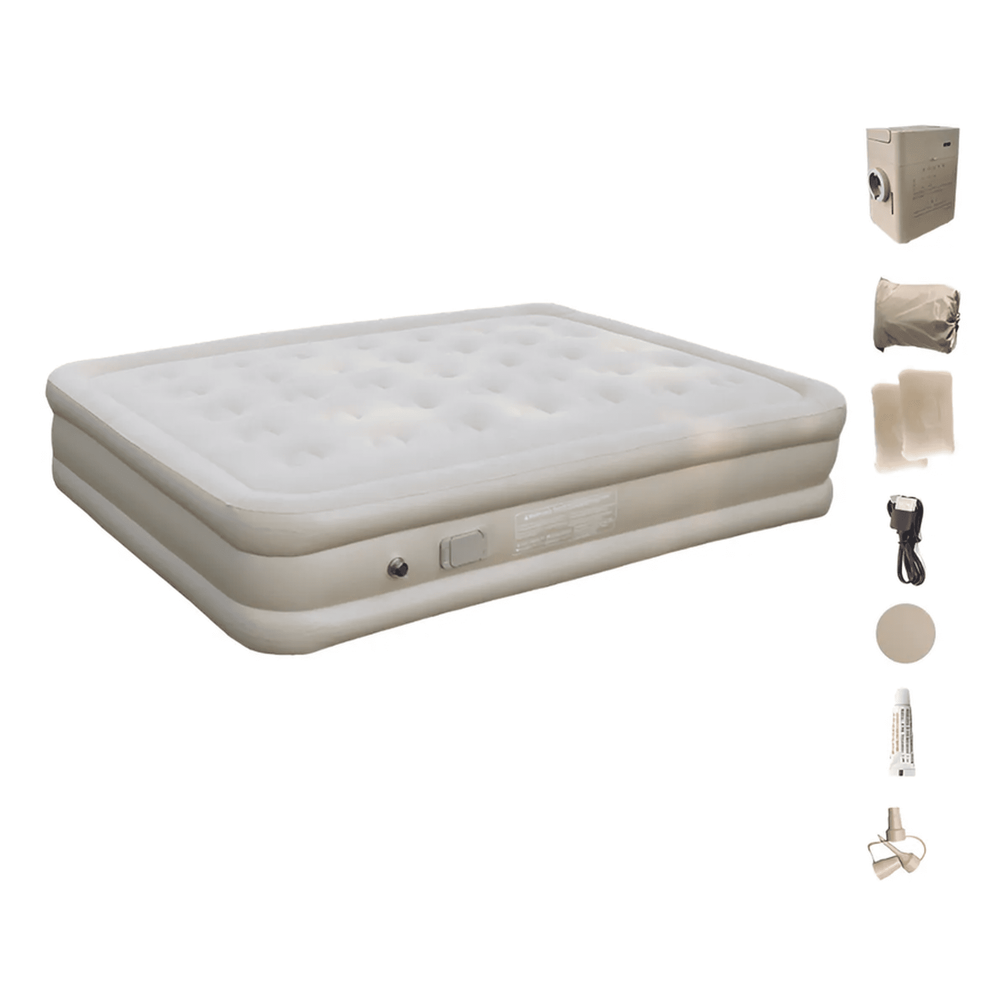 Genérico - Colchones Inflables Twin Eléctrico Exterior 150x 200x40cm