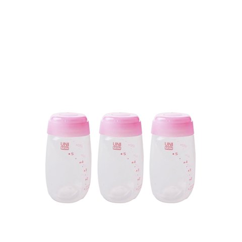 Unimom - Set 3 Uns Botellas Para Leche 150 Ml
