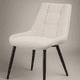 thumbnail image 1 of Silla Milano Lino Base Negro, 1 of 2