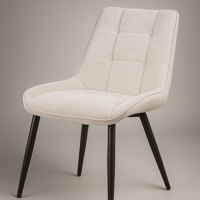 Oh! Mi Hogar ® - Silla Milano Lino Base Negro