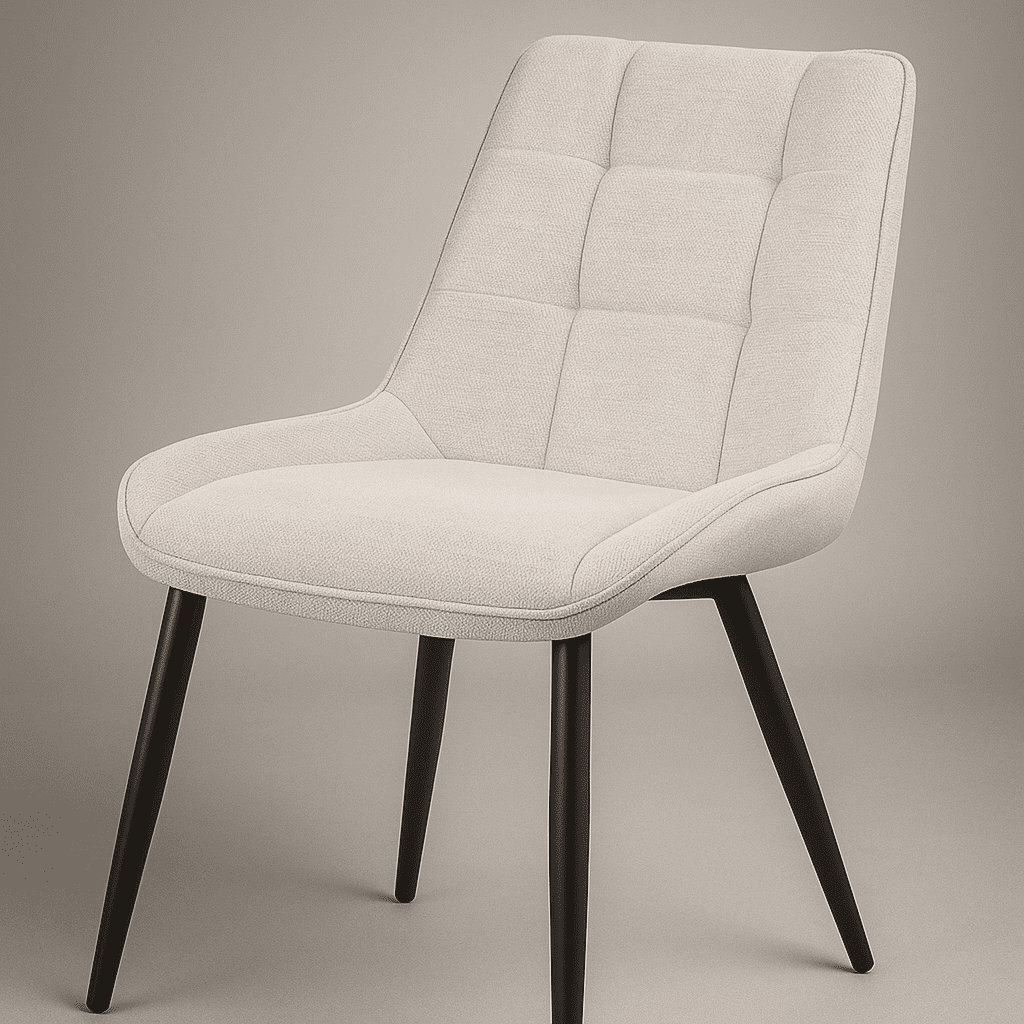 Oh! Mi Hogar ® - Silla Milano Lino Base Negro