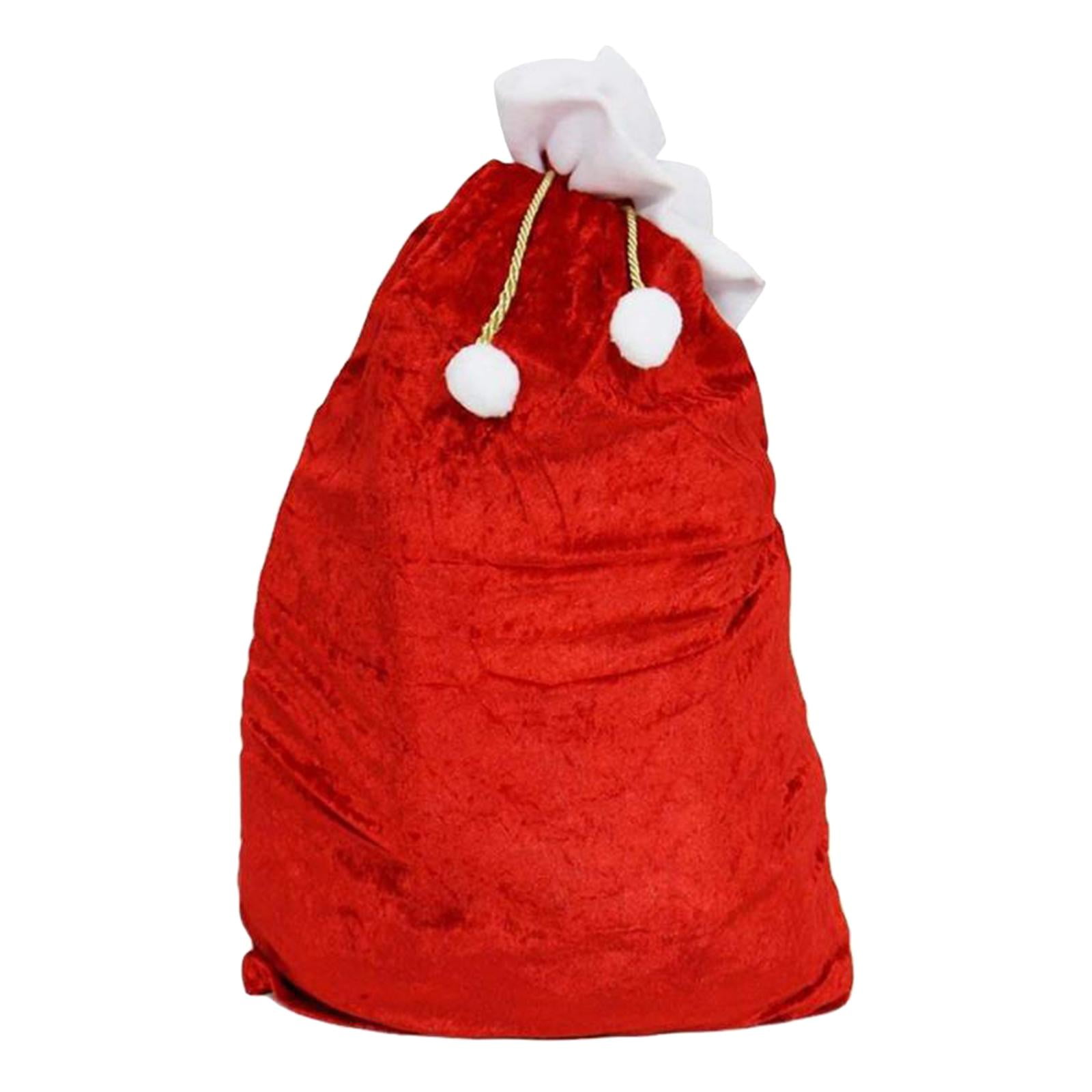 Magideal - Bolsa De Regalo De Papá Noel De Navidad Saco De Regalo Bolsas De Juguete Grandes Bolsa De Regalo De Regalo De Navidad Envoltura De Regalo Decoraciones