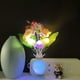 thumbnail image 4 of 1pc Energy-Saving Plug-In LED Night Light with Auto Dusk to Dawn Sensor - Dream Nightlight for Kids, Adults, Bedroom, Bathroom, Living Room, Kitchen, and Hallway - Rose Flower Mushroom Design, 4 of 4