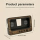 thumbnail image 2 of Retro TV Shape Mobile Phone Bracket, Casual Entertainment Chase Bracket, Desktop Lazy Multi-functional Creative Bracket Mobile Phone Amplifier Bracket, 2 of 3