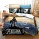 thumbnail image 1 of Legend of Zelda Bedding Set 3 Piece Duvet Cover Quilt Cover Pillowcases Gift3-Piece Bedding Set (1 Duvet Cover + 2 Pillow Shams), 1 of 5