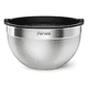 thumbnail image 2 of Bowls acero inoxidable 3 unidades tapa de plástico Gris, 2 of 3