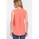 thumbnail image 4 of Top Tejido Sin Mangas Con Cuello Henley, 4 of 5