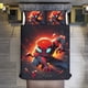 thumbnail image 3 of Spiderman 'Saving The Day' Microfiber 3-Piece Bedding Set (1 Duvet Cover + 2 Pillow Shams)Kids Bedding Bed Sheets, 3 of 5