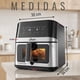 thumbnail image 3 of Freidora de aire digital Oster®, recubrimiento DiamondForce,7.5L de capacidad,CKSTAF75WDSSDF 1600W, 3 of 9