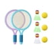 thumbnail image 2 of Raquetas De Tenis Para Niños, Jugadores De Playa, Juegos De Bádminton De Práctica De Iniciación Para Niños Y Niñas, Azul Violeta, 2 of 5