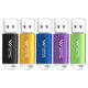 thumbnail image 1 of Memoria USB XinwaY 64 GB USB 2.0 paquete de 5 unidades colores mixtos, 1 of 7
