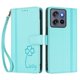 thumbnail image 3 of Funda Cartera Trébol para Motorola Moto G Stylus 2026 5G con Ranuras Tarjetas y Carga Inalámbrica Verde menta, 3 of 6