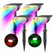 thumbnail image 1 of Focos solares Consciot, 22 LED, IP67, impermeables, paquete de 4, 1 of 9
