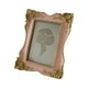 thumbnail image 3 of Marco De Exhibición De Imagen De Flor Tallada Rectangular Marco Interno De 3.8x5.4 Pulgadas Rosa, 3 of 5