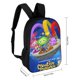 thumbnail image 2 of Galaxia Creativa-theme Backpack, Campus style schoolbag Bookbag with Adjustable Shoulder Straps And Large Zip Compartment, Unisex Travel Bags., 2 of 6