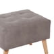 thumbnail image 2 of Pouf Niza Cuero Kentucky Gris, 2 of 3