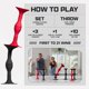 thumbnail image 4 of Set de juego Popdarts PRO Pack (rojo y negro) para interiores y exteriores, 4 of 8
