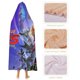 thumbnail image 4 of crisis en lo infinito Manta Capa con Capucha Anti-Bolitas, Manta de Lana Ártica Suave, Manta Portátil de Felpa Ligera y Lujosa, Poncho para Siesta en Casa y Oficina, 100*130cm, 4 of 6