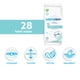 thumbnail image 2 of Toallitas húmedas WaterWipes Sensitive+ On The Go con 99,9% de agua, 28 unidades, 2 of 9