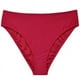 thumbnail image 1 of Bikini Calzón Tiro Alto Con Abertura Espalda Rojo M, 1 of 2