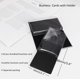 thumbnail image 5 of Tarjetas de presentación OESDLTD 86x54 mm 0,8 mm negro – Pack de 10, 5 of 7