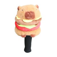 Magideal - Funda Protectora Para Cabeza De Palo De Golf De Peluche De , Novedosa, Antiarañazos, Regalo De Golfista Con Dibujos Animados, Divertida Funda