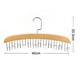 thumbnail image 5 of Organizador de corbatas de madera para colgar accesorios de armario masculino, ahorra espacio para guardar y exhibir., 5 of 8