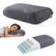thumbnail image 1 of Almohada delgada ajustable de espuma viscoelástica LOFE, 10 alturas, 1 of 8