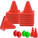 thumbnail image 1 of Conos de entrenamiento de agilidad Versatyle Heavy Duty de 15 cm, juego de 12, 1 of 9