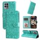 thumbnail image 1 of Funda tipo cartera FOXDOCK para Realme 8i , diseño girasol en relieve, cuero PU, cierre magnético, soporte y tarjetero, 1 of 5