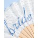 thumbnail image 3 of Abanico plegable, accesorio de encaje blanco Fetti para la futura novia, 3 of 7
